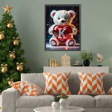 Load image into Gallery viewer, Diamond Painting - Full Square - 26 Letters Care Bear-K (30*40CM)
