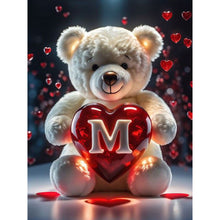 Load image into Gallery viewer, Diamond Painting - Full Square - 26 Letters Care Bear-M (30*40CM)
