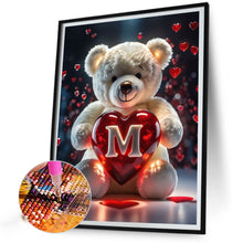Load image into Gallery viewer, Diamond Painting - Full Square - 26 Letters Care Bear-M (30*40CM)
