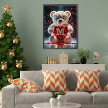 Load image into Gallery viewer, Diamond Painting - Full Square - 26 Letters Care Bear-M (30*40CM)
