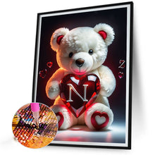 Load image into Gallery viewer, Diamond Painting - Full Square - 26 letter care bear-N (30*40CM)

