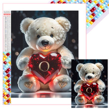 Load image into Gallery viewer, Diamond Painting - Full Square - 26 Letters Care Bear-O (30*40CM)
