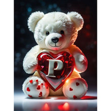 Load image into Gallery viewer, Diamond Painting - Full Square - 26 letter care bear-P (30*40CM)
