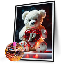 Load image into Gallery viewer, Diamond Painting - Full Square - 26 letter care bear-P (30*40CM)
