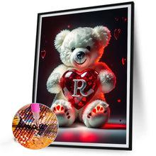 Load image into Gallery viewer, Diamond Painting - Full Square - 26 letter care bear-R (30*40CM)
