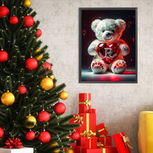 Load image into Gallery viewer, Diamond Painting - Full Square - 26 letter care bear-R (30*40CM)
