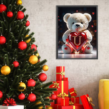 Load image into Gallery viewer, Diamond Painting - Full Square - 26 letter care bear-U (30*40CM)

