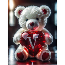 Load image into Gallery viewer, Diamond Painting - Full Square - 26 Letters Care Bear-V (30*40CM)
