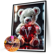 Load image into Gallery viewer, Diamond Painting - Full Square - 26 Letters Care Bear-V (30*40CM)
