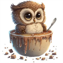 Load image into Gallery viewer, Diamond Painting - Full Round - owl (30*30CM)
