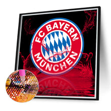 Load image into Gallery viewer, Diamond Painting - Full Round - Bayern Munich logo (40*40CM)
