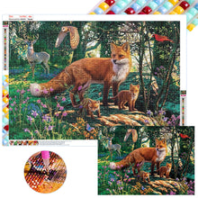 Load image into Gallery viewer, Diamond Painting - Full Square - fox (70*50CM)
