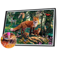 Load image into Gallery viewer, Diamond Painting - Full Square - fox (70*50CM)
