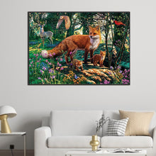 Load image into Gallery viewer, Diamond Painting - Full Square - fox (70*50CM)
