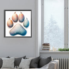 Load image into Gallery viewer, Diamond Painting - Full Round - Colorful paws (30*30CM)
