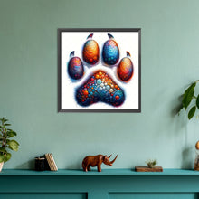 Load image into Gallery viewer, Diamond Painting - Full Round - Colorful paws (30*30CM)
