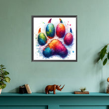Load image into Gallery viewer, Diamond Painting - Full Round - Colorful paws (30*30CM)
