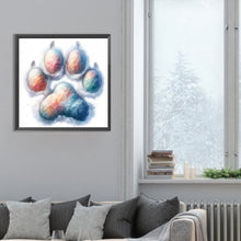 Load image into Gallery viewer, Diamond Painting - Full Round - Colorful paws (30*30CM)
