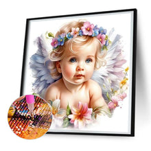 Load image into Gallery viewer, Diamond Painting - Full Round - little angel (30*30CM)
