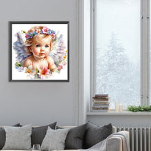 Load image into Gallery viewer, Diamond Painting - Full Round - little angel (30*30CM)
