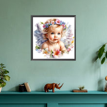 Load image into Gallery viewer, Diamond Painting - Full Round - little angel (30*30CM)
