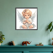 Load image into Gallery viewer, Diamond Painting - Full Round - little angel (30*30CM)
