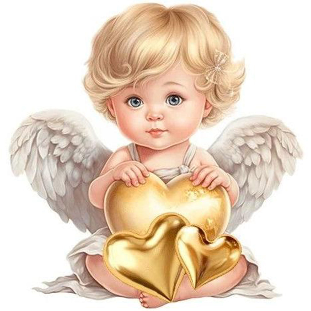 Diamond Painting - Full Round - little angel (30*30CM)