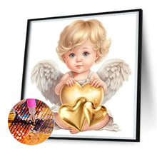 Load image into Gallery viewer, Diamond Painting - Full Round - little angel (30*30CM)
