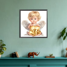 Load image into Gallery viewer, Diamond Painting - Full Round - little angel (30*30CM)
