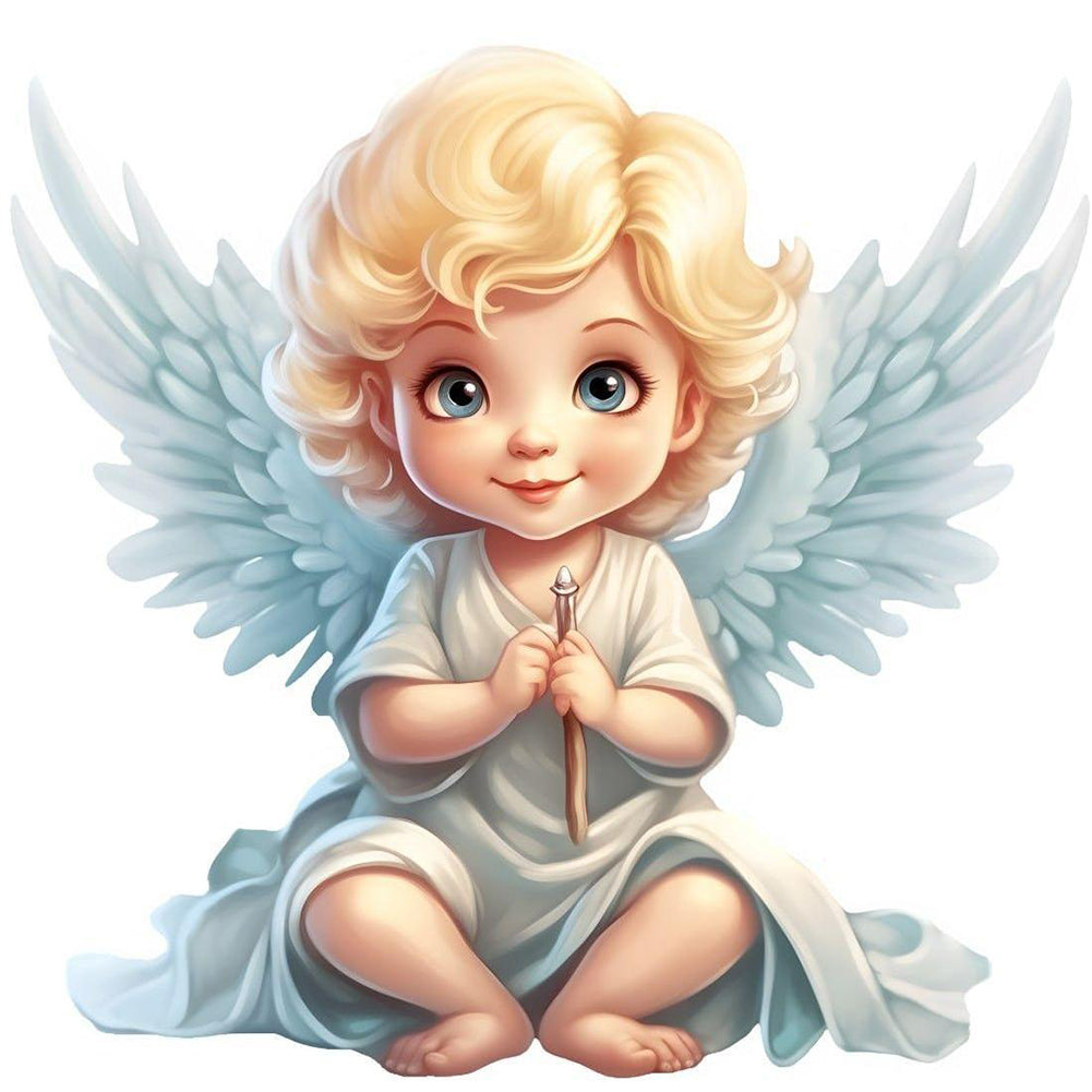 Diamond Painting - Full Round - little angel (30*30CM)