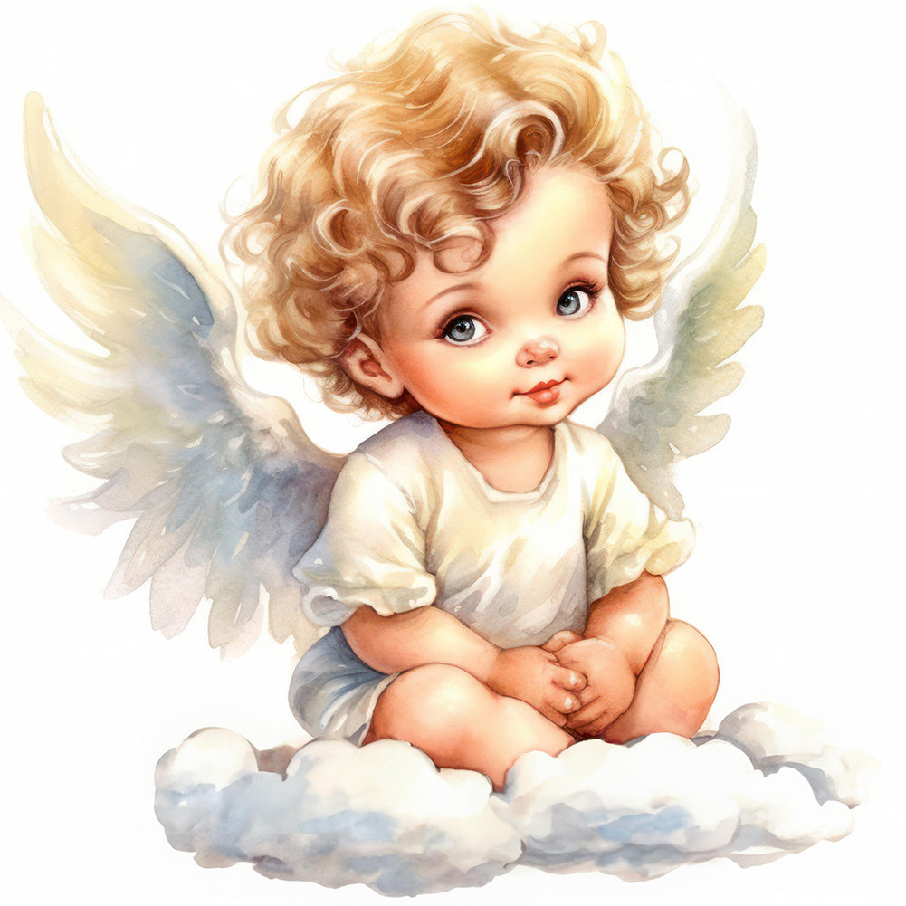 Diamond Painting - Full Round - little angel (30*30CM)