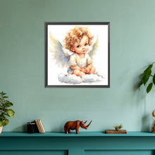 Load image into Gallery viewer, Diamond Painting - Full Round - little angel (30*30CM)
