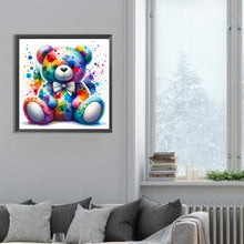 Load image into Gallery viewer, Diamond Painting - Full Round - rainbow bear (30*30CM)
