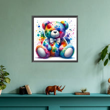 Load image into Gallery viewer, Diamond Painting - Full Round - rainbow bear (30*30CM)
