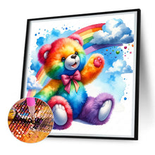 Load image into Gallery viewer, Diamond Painting - Full Round - rainbow bear (30*30CM)
