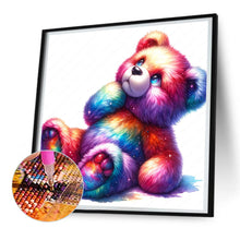 Load image into Gallery viewer, Diamond Painting - Full Round - rainbow bear (30*30CM)
