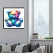 Load image into Gallery viewer, Diamond Painting - Full Round - rainbow bear (30*30CM)
