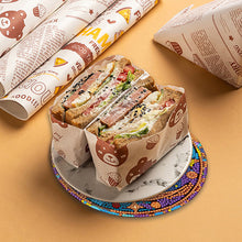 Load image into Gallery viewer, 4 Pcs Acrylic Butterfly Diamond Painted Placemats Thermal Insulation Placemat
