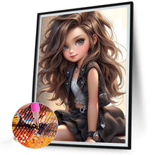 Load image into Gallery viewer, Diamond Painting - Full Square - little girl (30*40CM)
