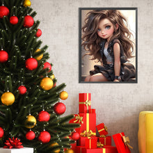 Load image into Gallery viewer, Diamond Painting - Full Square - little girl (30*40CM)
