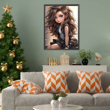 Load image into Gallery viewer, Diamond Painting - Full Square - little girl (30*40CM)
