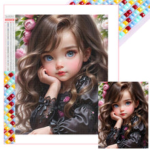 Load image into Gallery viewer, Diamond Painting - Full Square - little girl (30*40CM)
