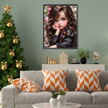 Load image into Gallery viewer, Diamond Painting - Full Square - little girl (30*40CM)

