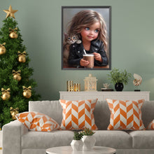 Load image into Gallery viewer, Diamond Painting - Full Square - little girl (30*40CM)
