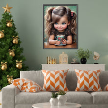 Load image into Gallery viewer, Diamond Painting - Full Square - little girl (30*40CM)
