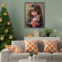 Load image into Gallery viewer, Diamond Painting - Full Square - little girl (30*40CM)
