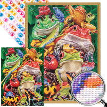 Load image into Gallery viewer, AB Diamond Painting - Full Round - frog (40*55CM)
