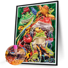 Load image into Gallery viewer, AB Diamond Painting - Full Round - frog (40*55CM)
