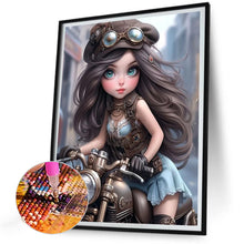 Load image into Gallery viewer, Diamond Painting - Full Round - sweet cool girl (30*40CM)
