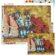 Load image into Gallery viewer, Diamond Painting - Full Square - boots (50*40CM)
